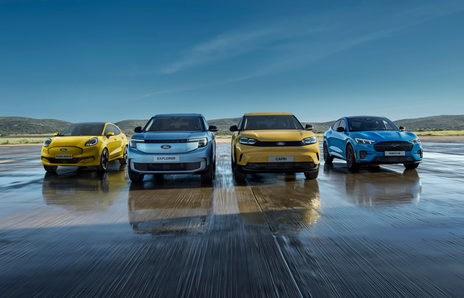 Γκάμα ηλεκτρικών μοντέλων της Ford στην Ευρώπη