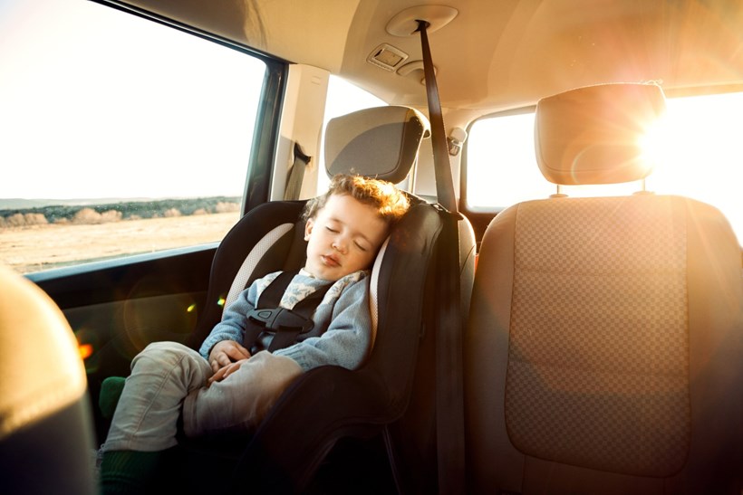 Child in car