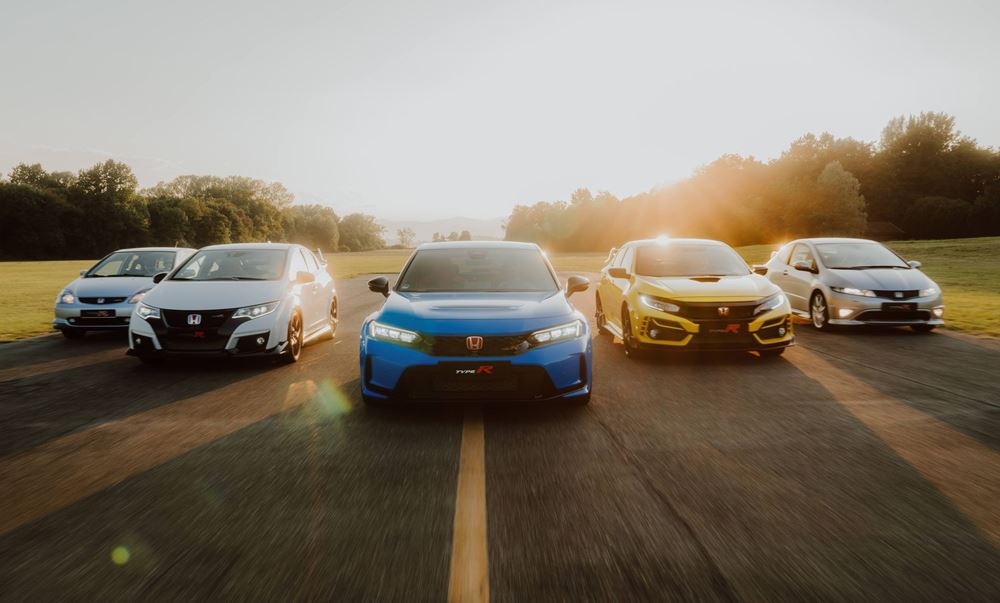Honda Civic Type-R Διαδρομές οδήγησης Ευρώπη