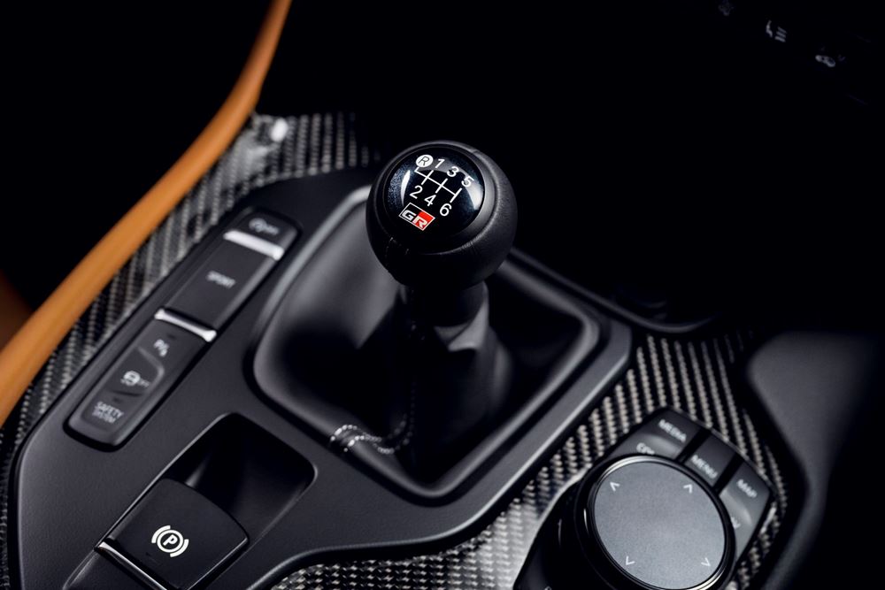 Toyota GR Supra με χειροκίνητο κιβώτιο ταχυτήτων