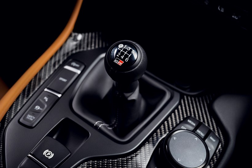 Toyota GR Supra με χειροκίνητο κιβώτιο ταχυτήτων