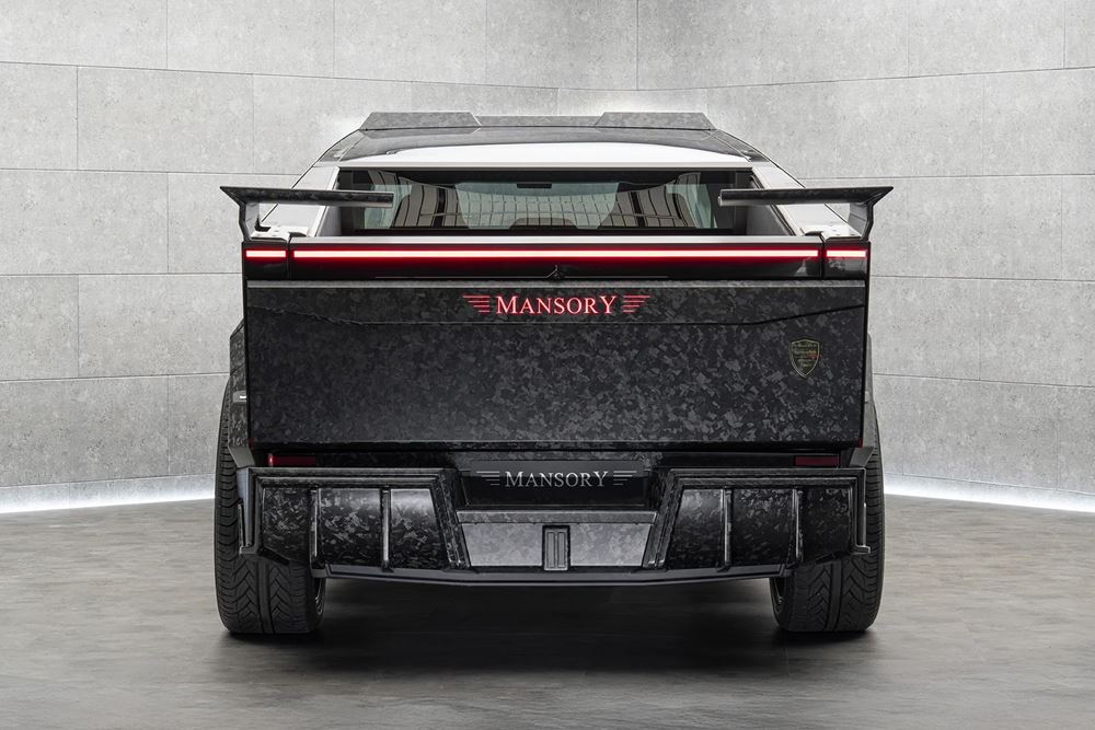 Tesla Cybertruck Elongation Evo Mansory