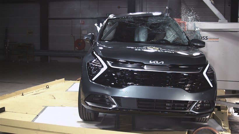Kia Sportage Crash Test Euroncap