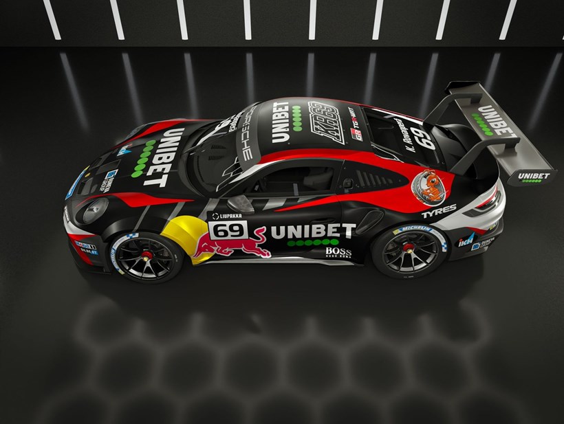 Kalle Rovanpera Porsche Carrera Cup Benelux