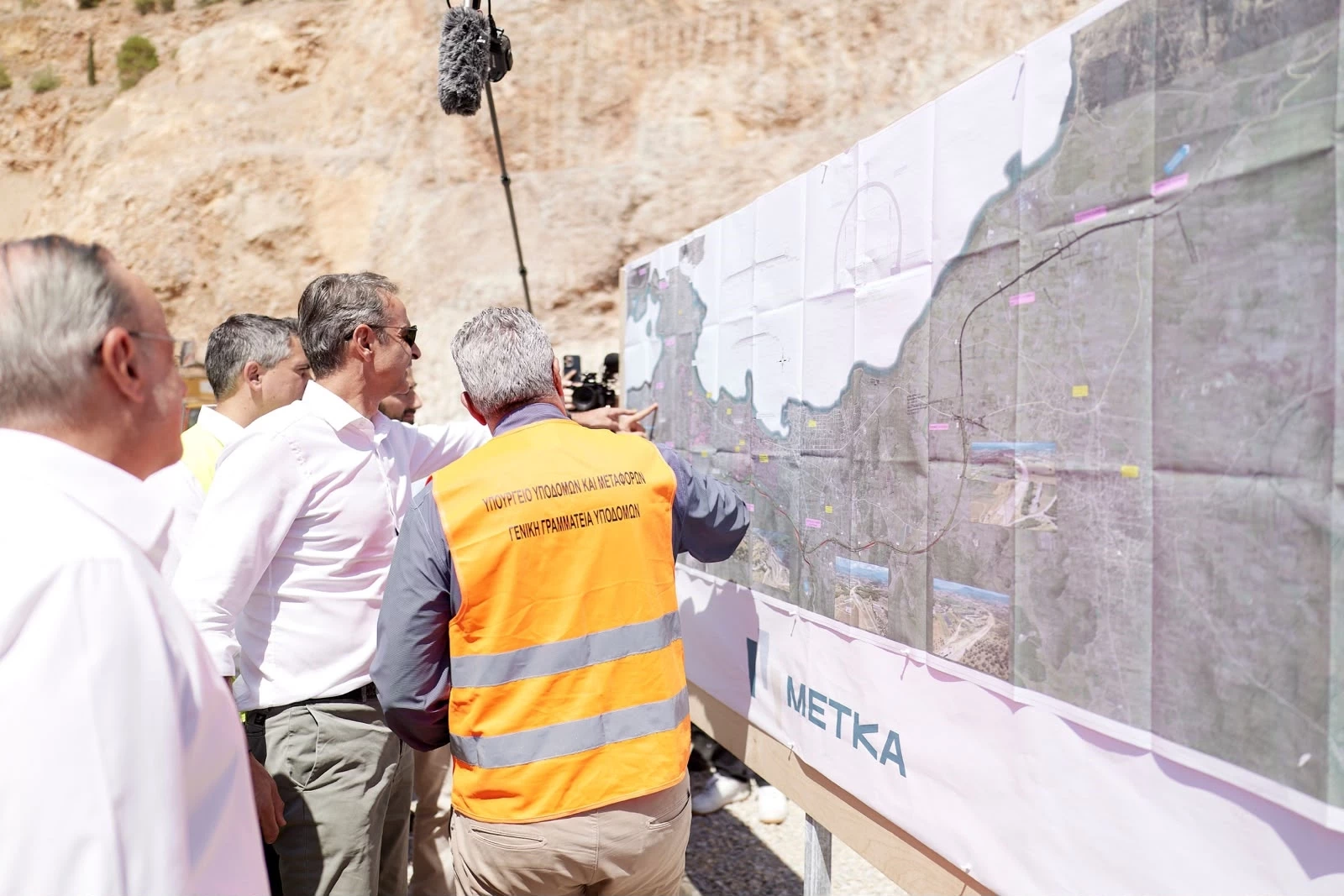 Κυριάκος Μητσοτάκης Παράκαμψη Χαλκίδας