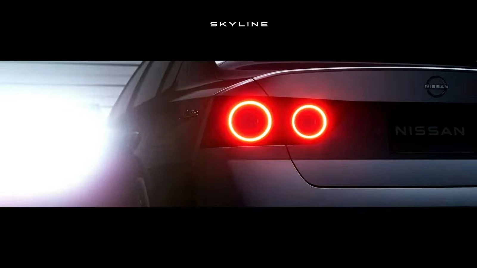 Nissan Skyline teaser