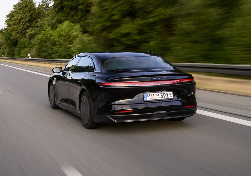 Lucid Air ρεκόρ Guinness