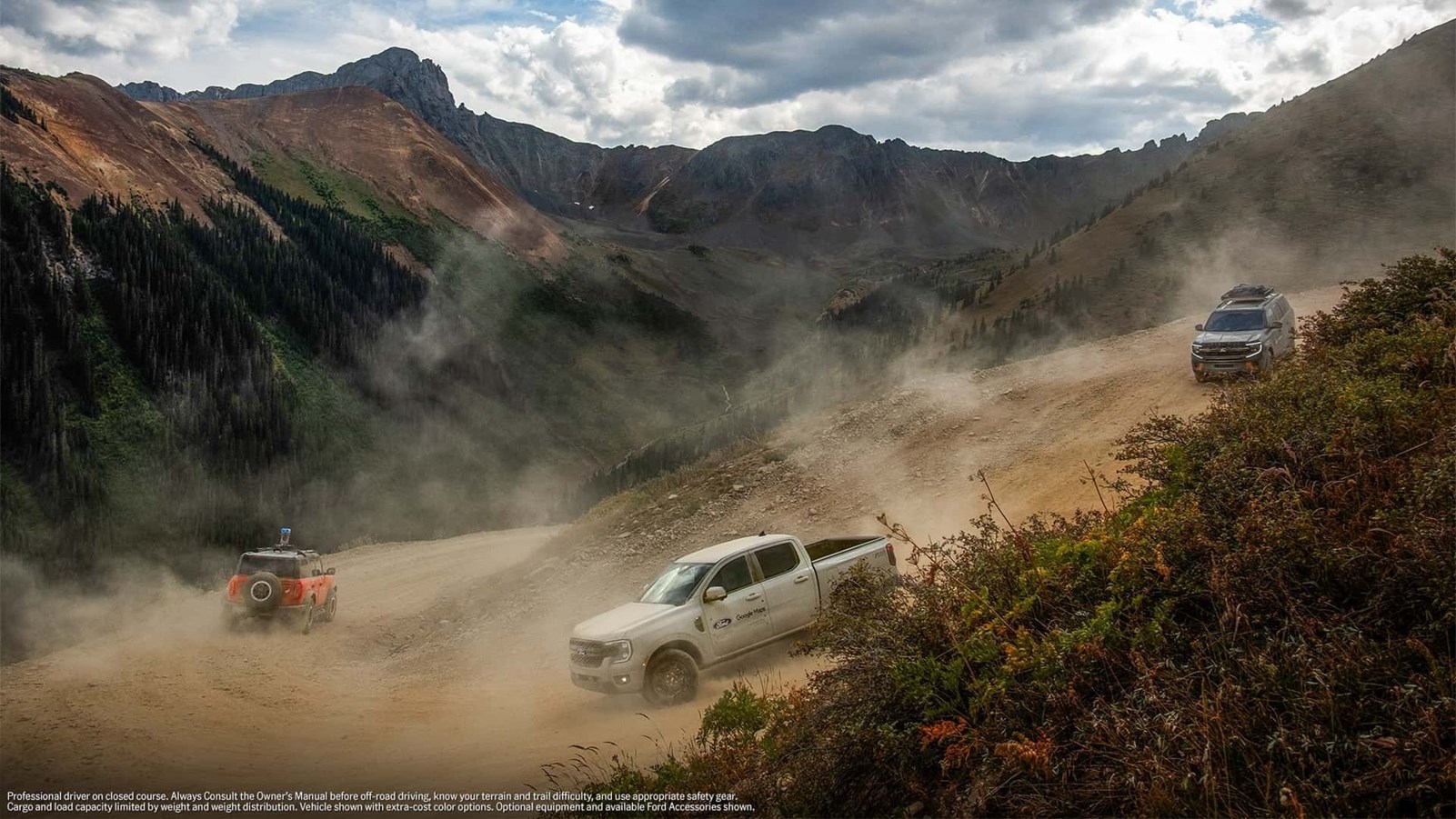 Ford Google Maps TransAmerica Trail