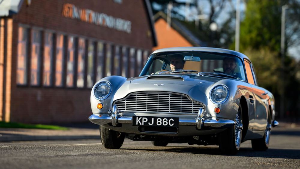 Aston Martin DB5 Vantage restoration