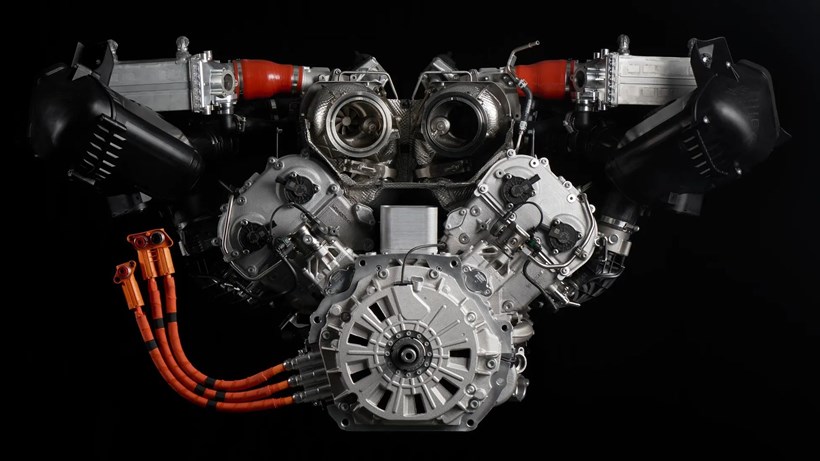 Lamborghini V8 twin turbo