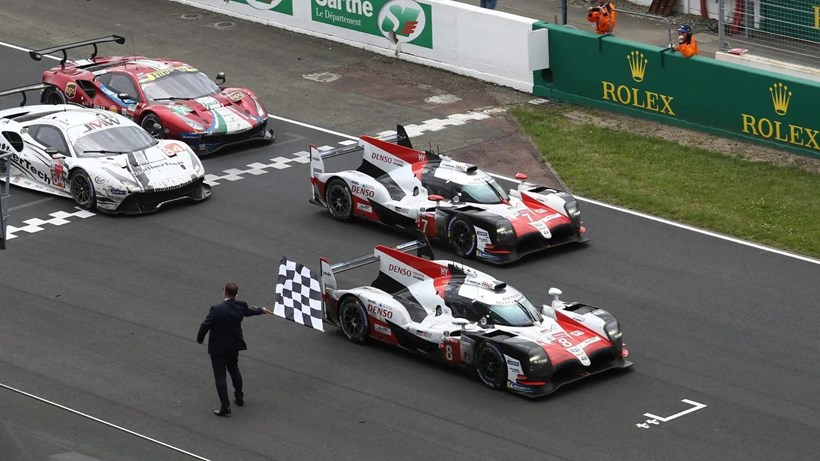 24 ώρες του Λε Μαν Toyota Podiums