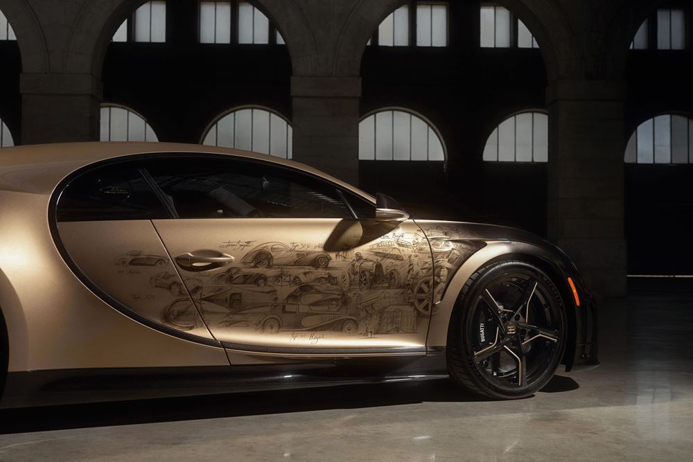 Bugatti Chiron SS Golden Era