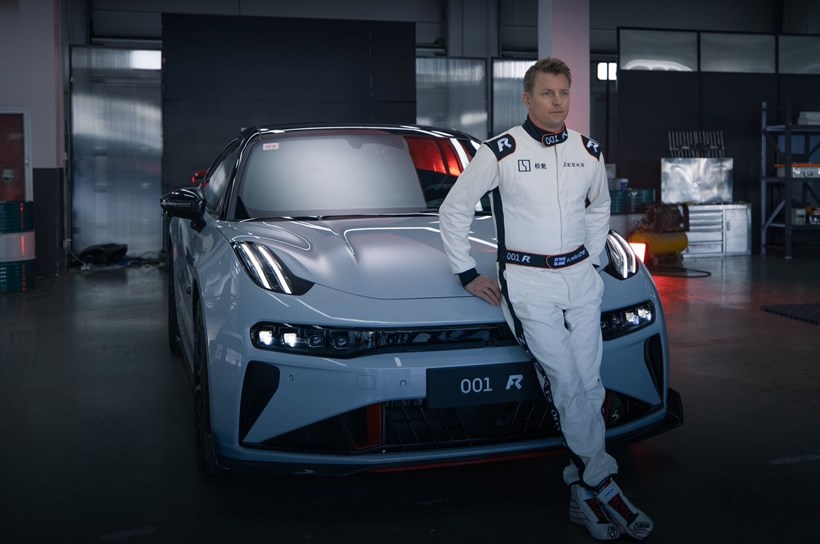 Kimi Raikkonen Zeekr 001 FR