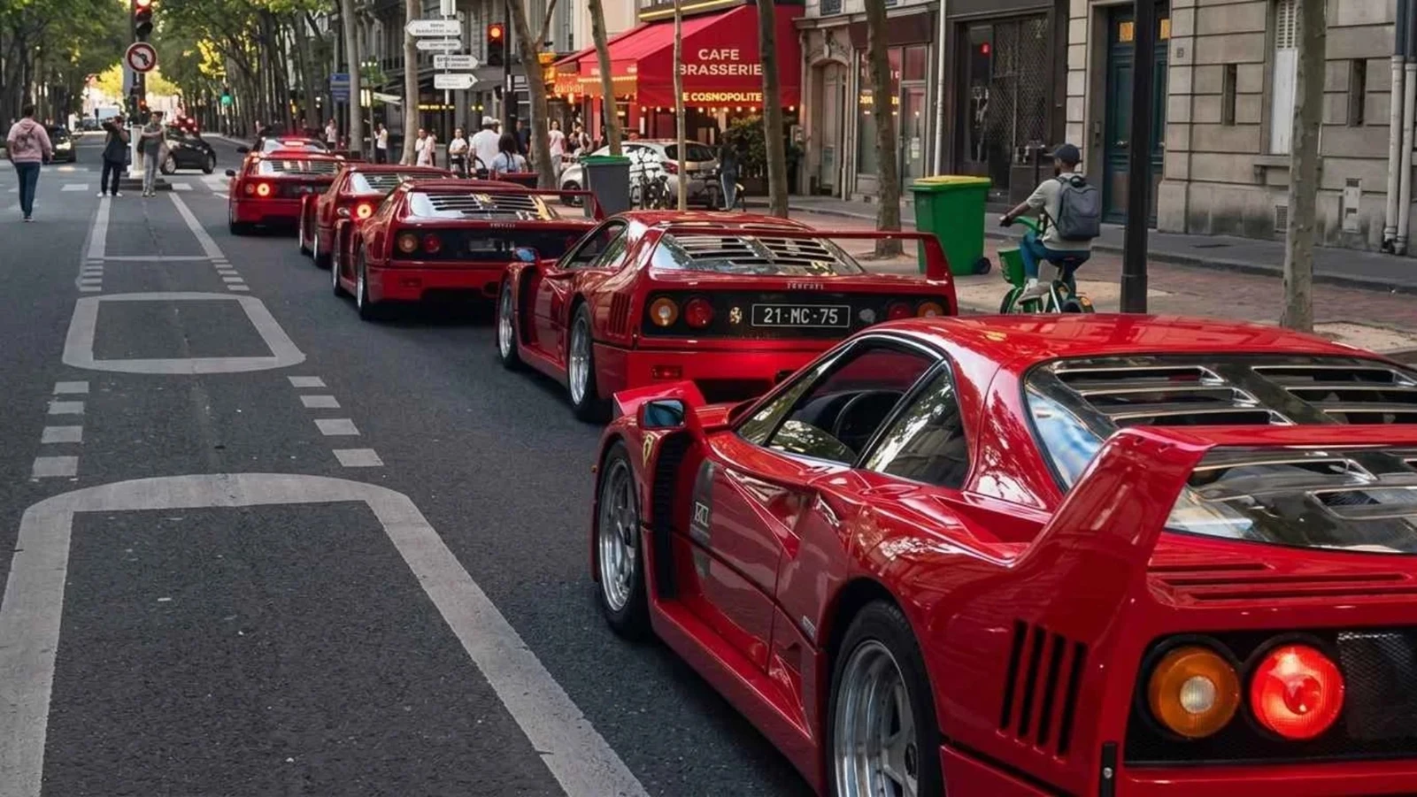 Ferrari F40 Paris