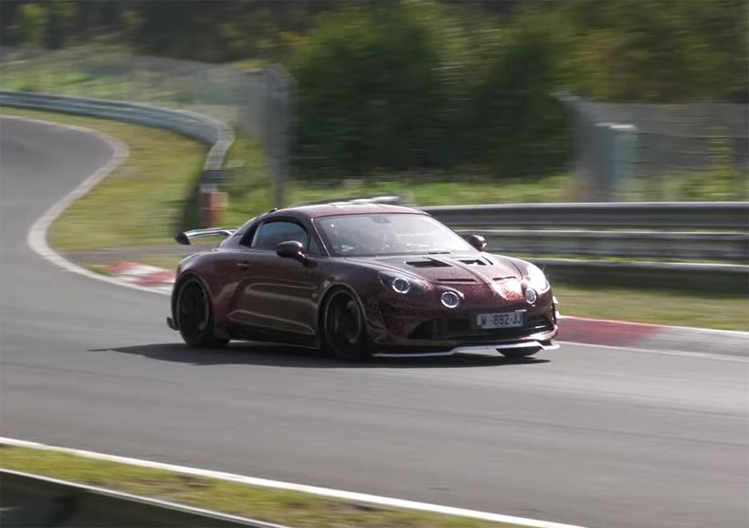 Alpine A110 Nurburgring Esteban Ocon