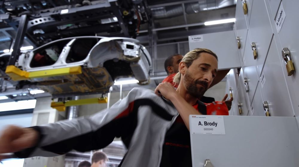 Porsche Adrien Brody ντοκιμαντέρ