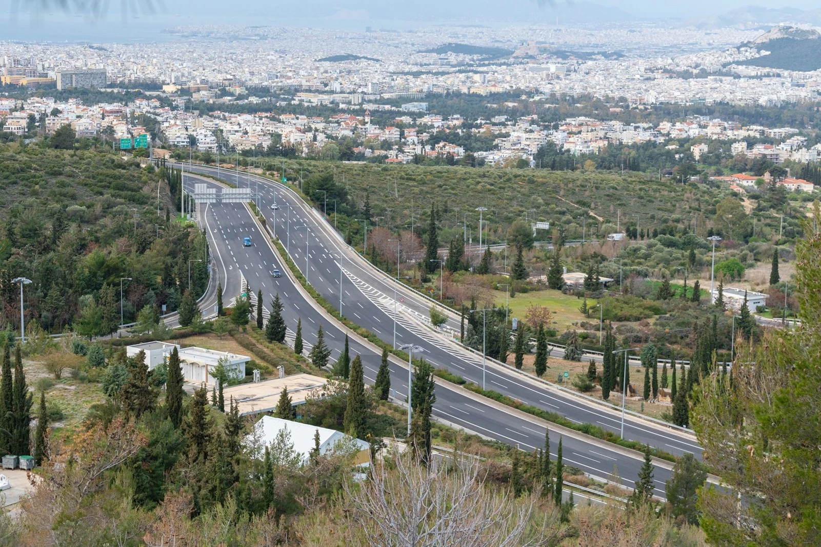 Οδικά έργα Ελλάδα Αθήνα