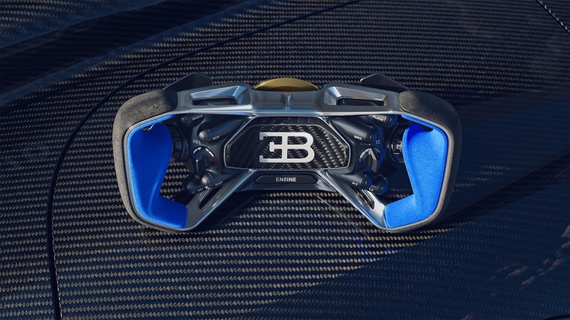 Bugatti Bolide εσωτερικό