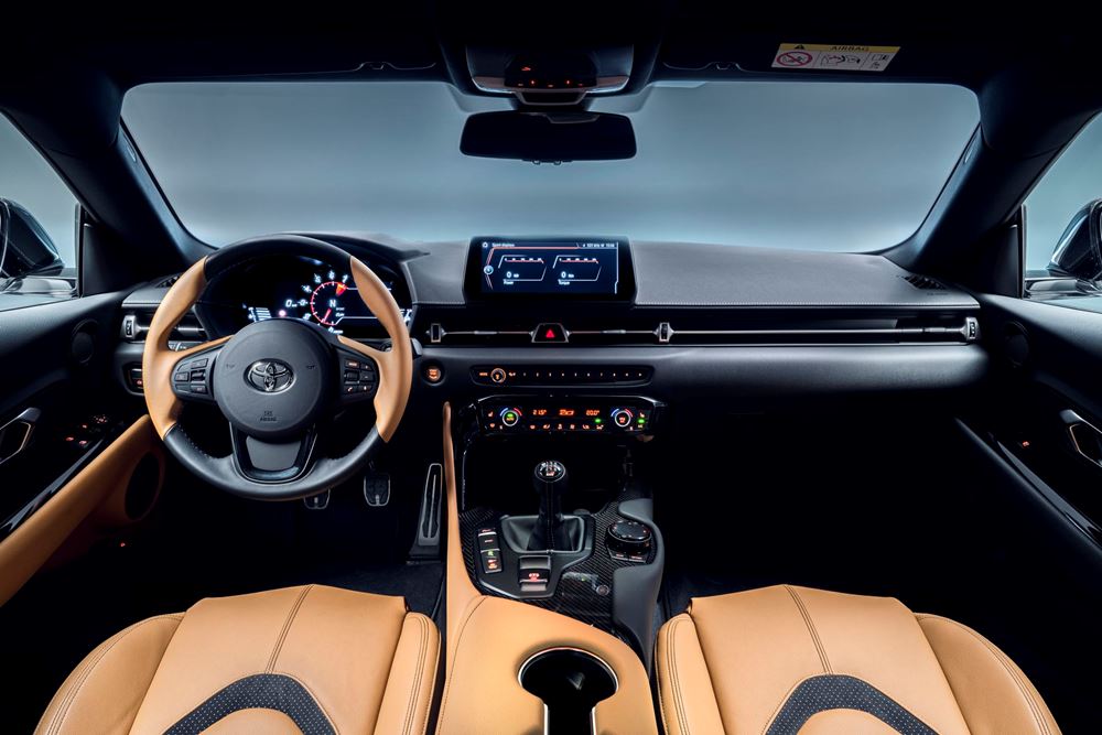Toyota GR Supra με χειροκίνητο κιβώτιο ταχυτήτων