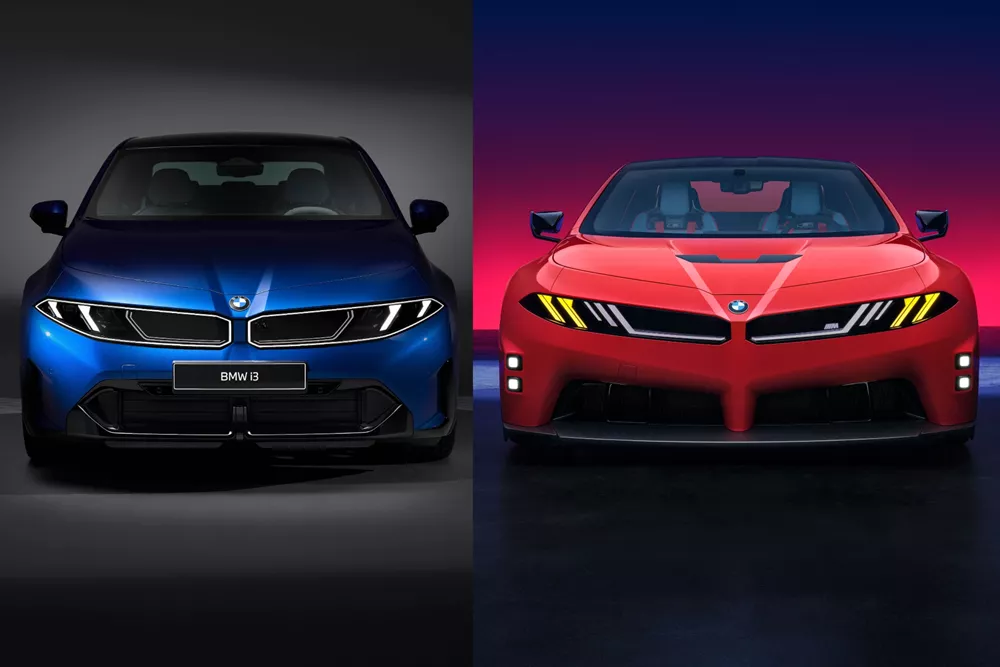 BMW M3 ηλεκτρική και i3 διαφορές σχεδίασης