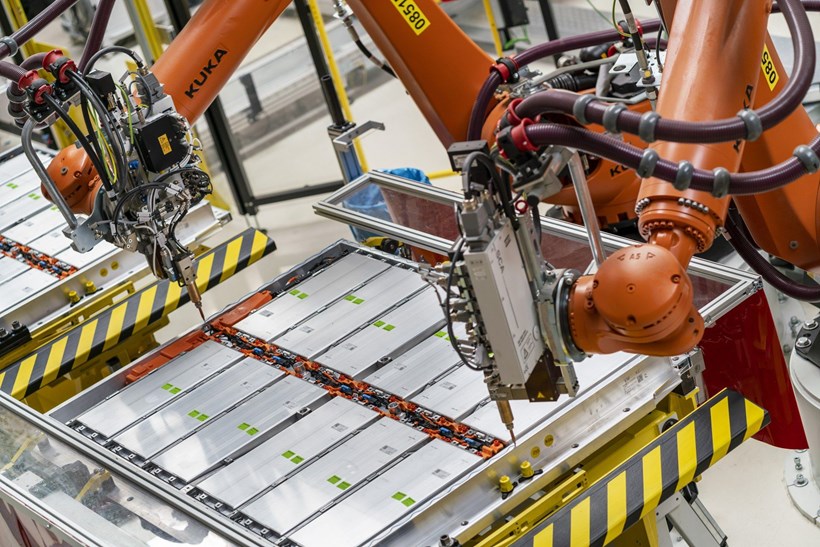 Skoda battery production