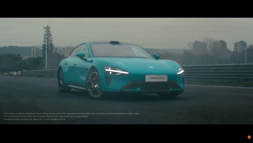 Xiaomi SU7 Drift Mode