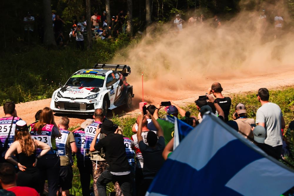 Oliver Solberg Toyota WRC Ράλι Εσθονίας