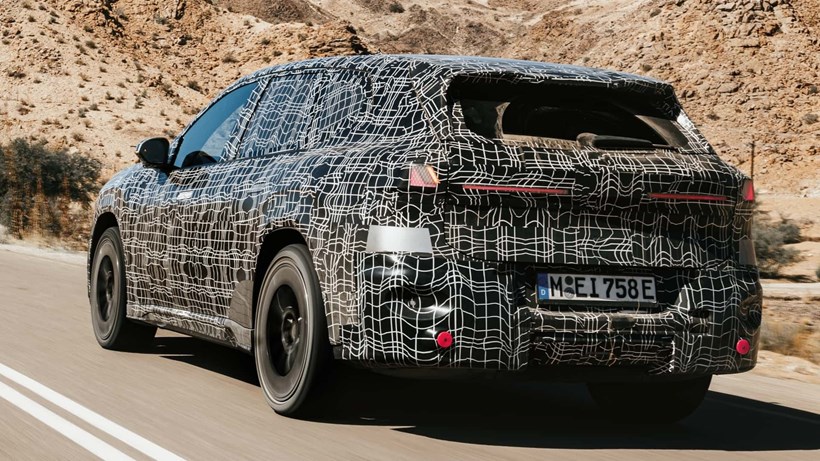 BMW iX3 prototype