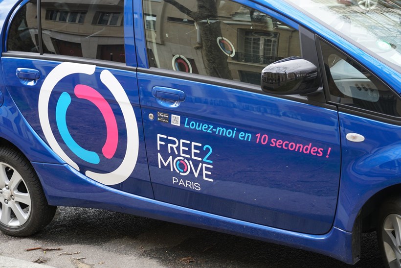 Πλατφόρμα car sharing Free2Move