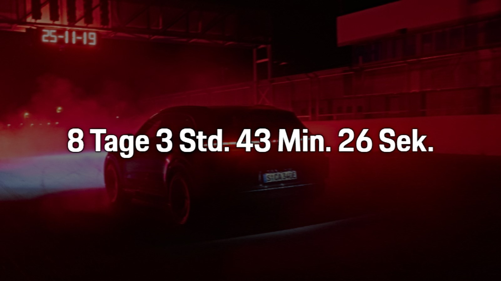 Porsche Cayenne EV teaser