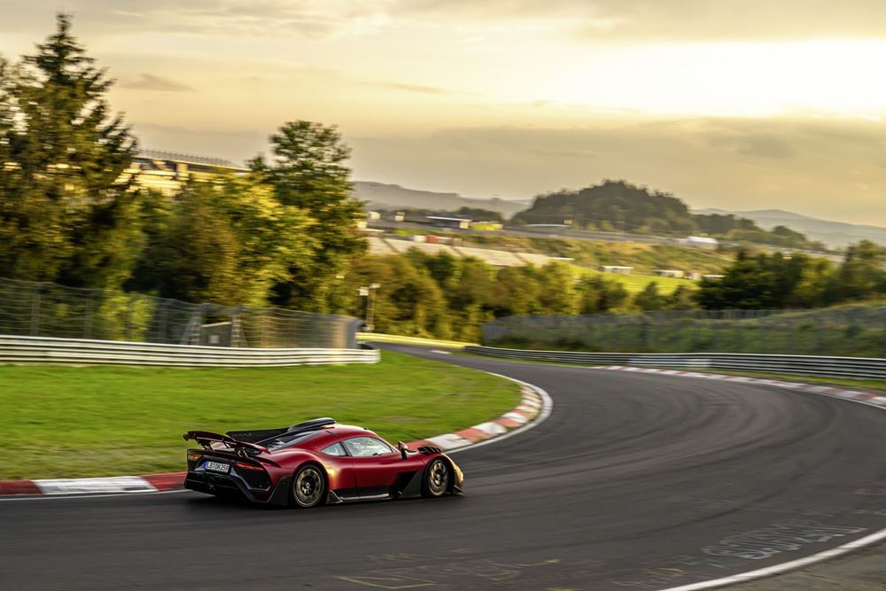 Mercedes AMG ONE Nurburgring γύρος ρεκόρ