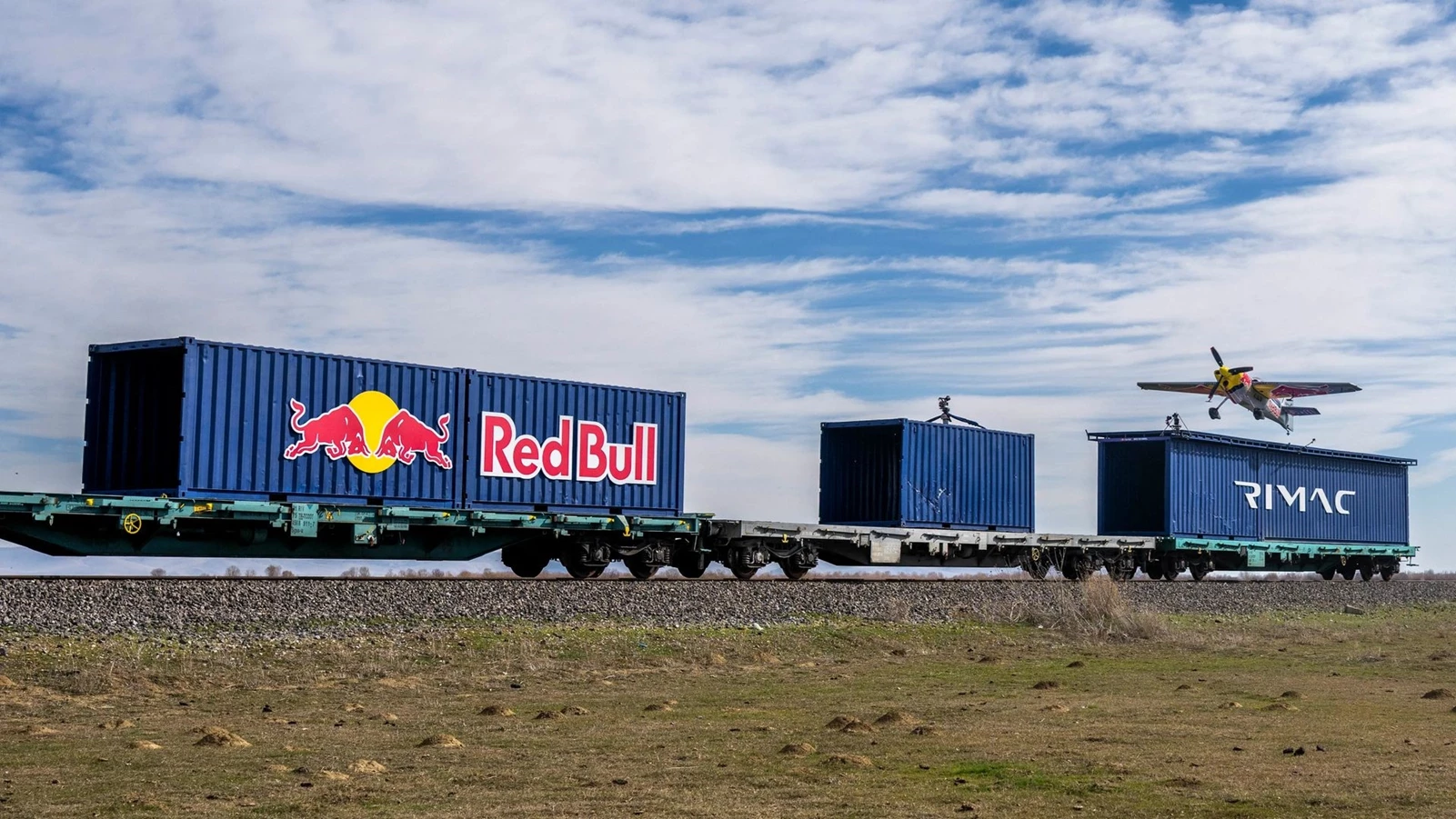 Rimac Red Bull stunt