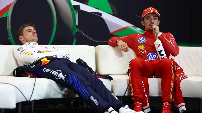 Max Verstappen Charles Leclerc