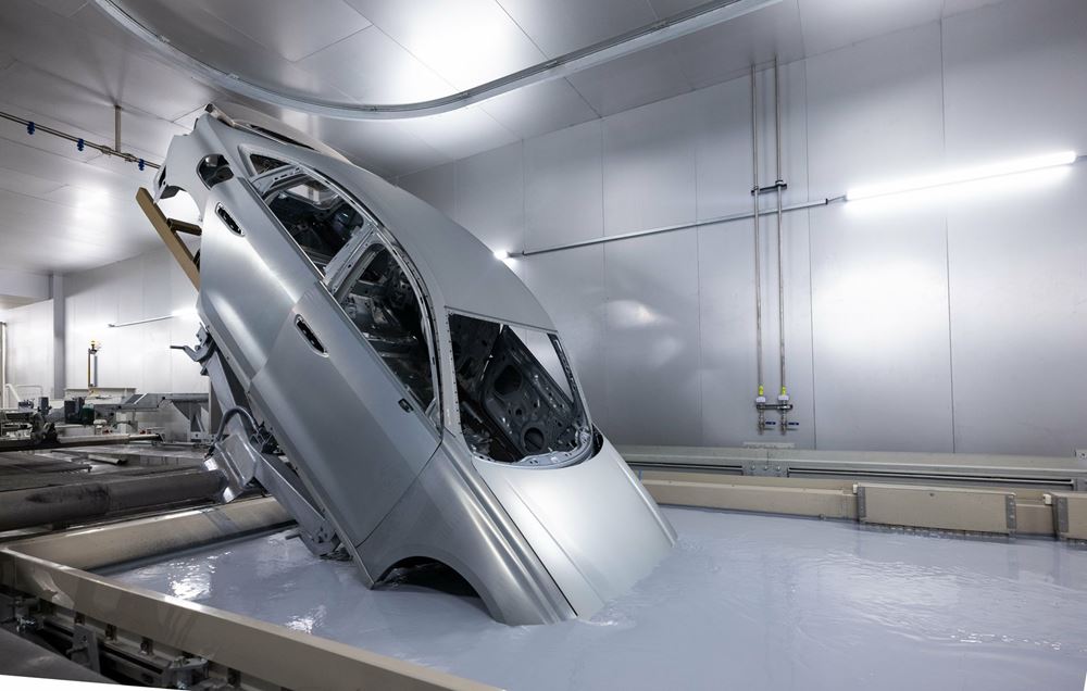 Audi A5 γραμμή παραγωγής στο εργοστάσιο του Neckarsulm