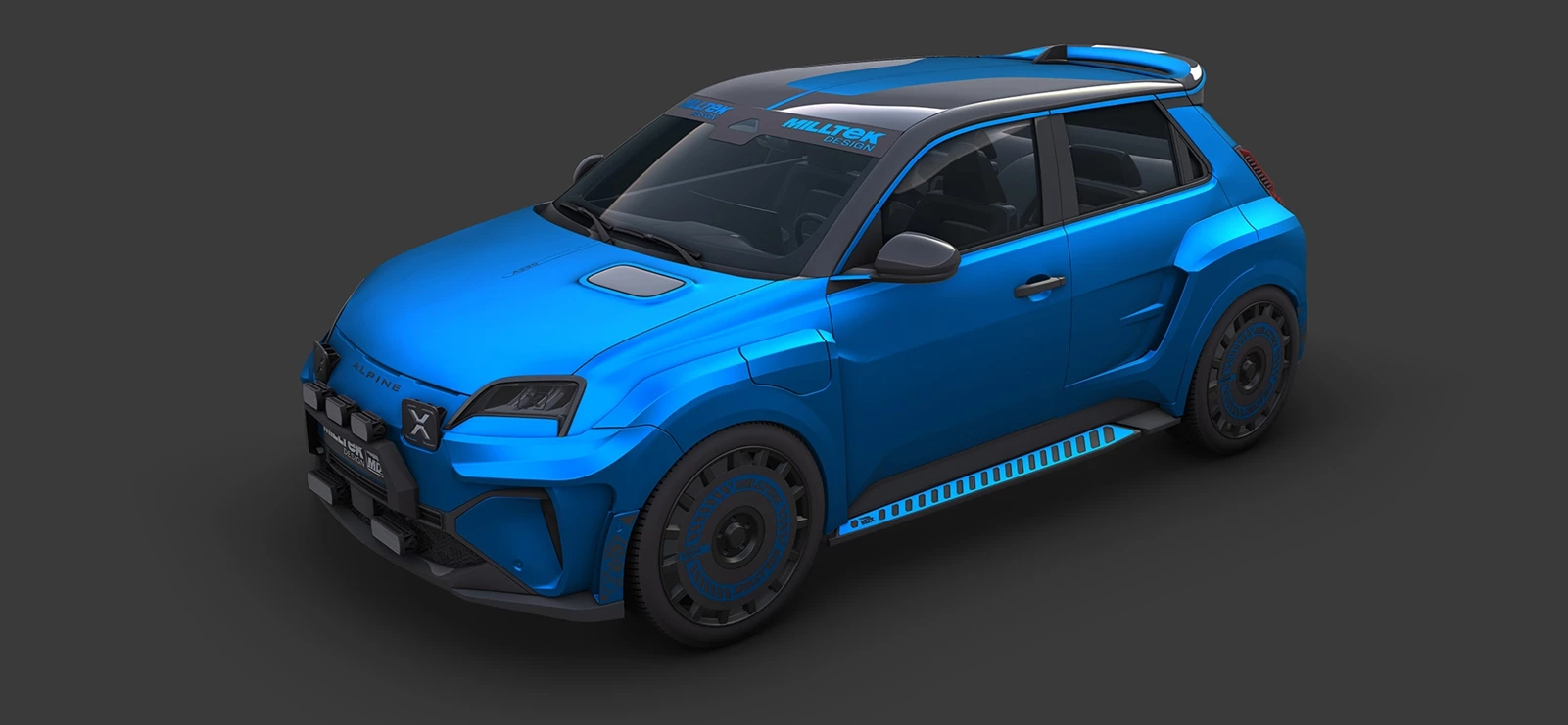 Renault 5 και Alpine A290 Miltek bodykit