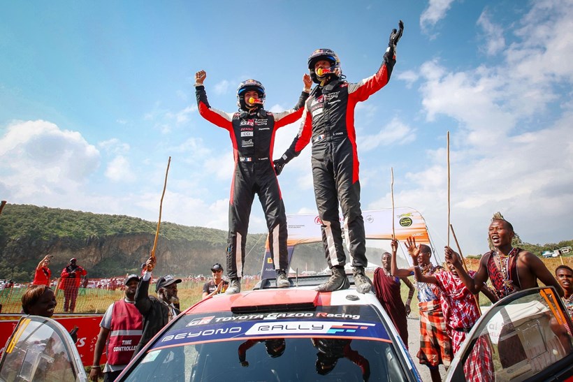 Safari Rally Kenya Toyota Ogier