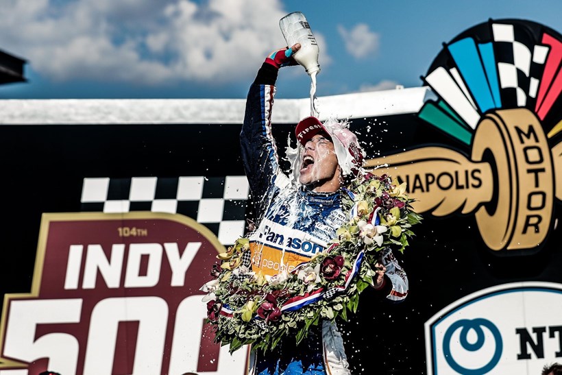 Indy500 Milk Tradition