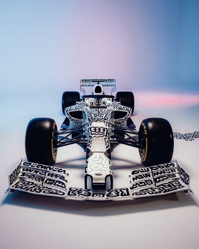 Red Bull Doodle Car