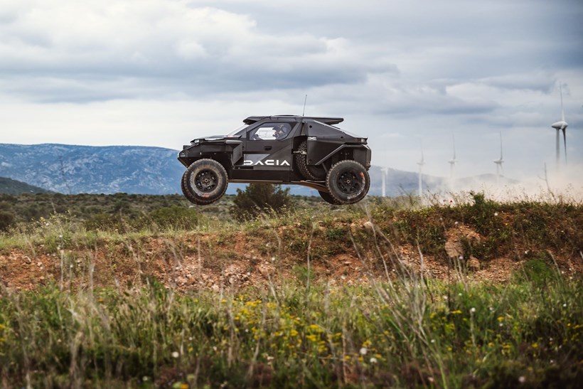 Dacia Sandrider Ράλι Ντακάρ δοκιμές
