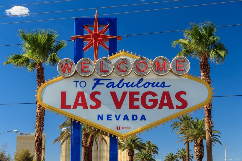 F1 Las Vegas Πινακίδα της πόλης