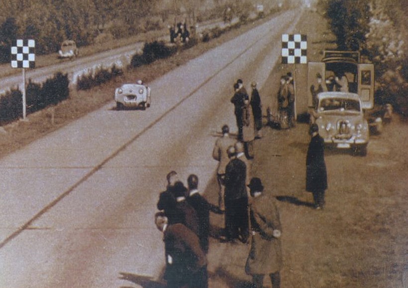 Triumph TR2 Ρεκόρ ταχύτητας 1953