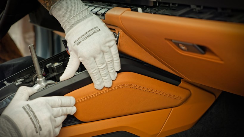 Porsche γραμμή παραγωγής