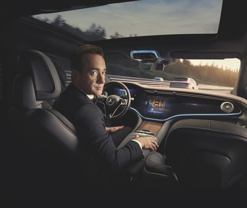 Matthew Macfadyen Mercedes EQS