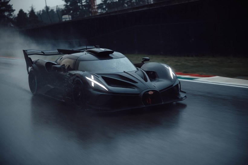 Andy Wallace και Bugatti Bolide