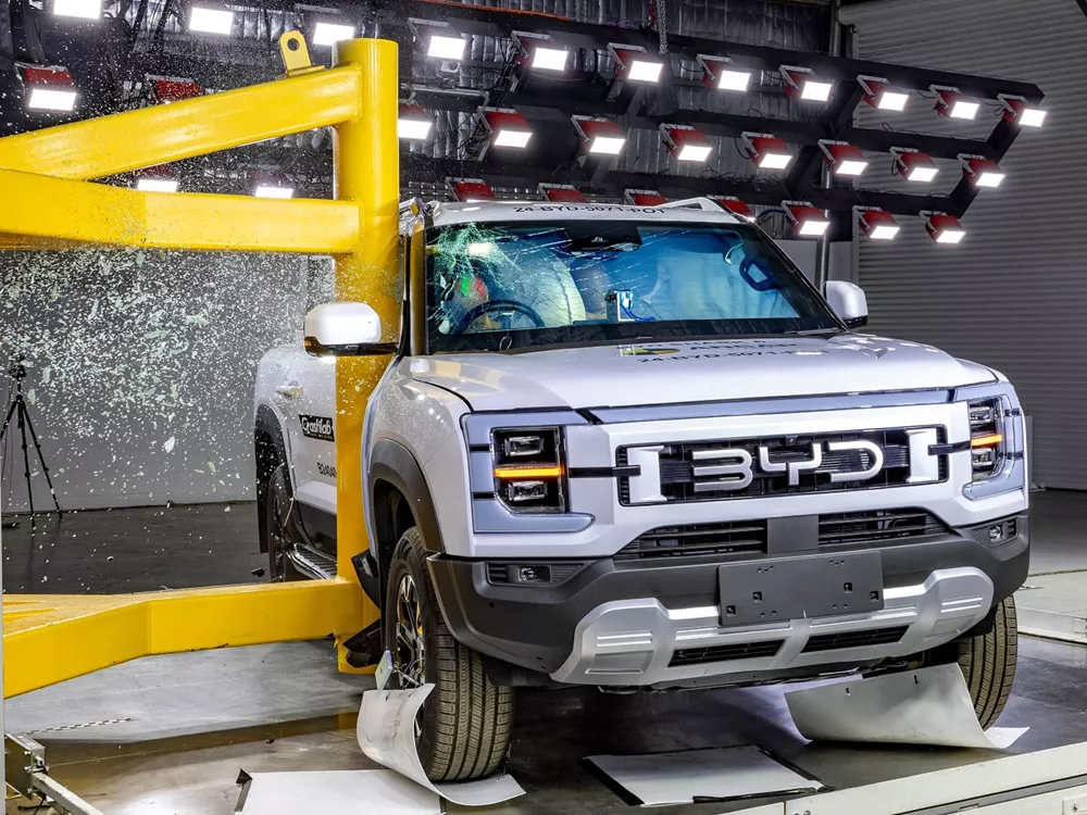 BYD Shark EuroNCAP Crash Test