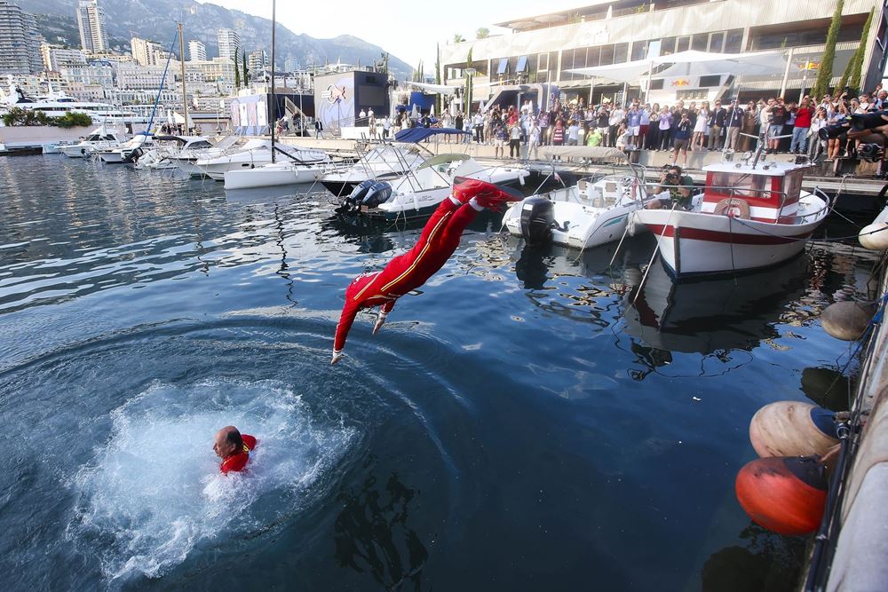 F1 Grand Prix Μονακό Charles Leclerc βουτιά