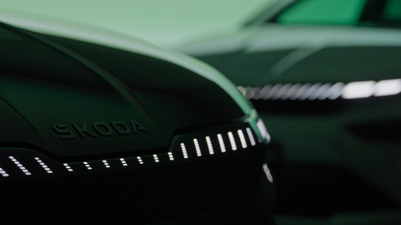Skoda Enyaq teaser
