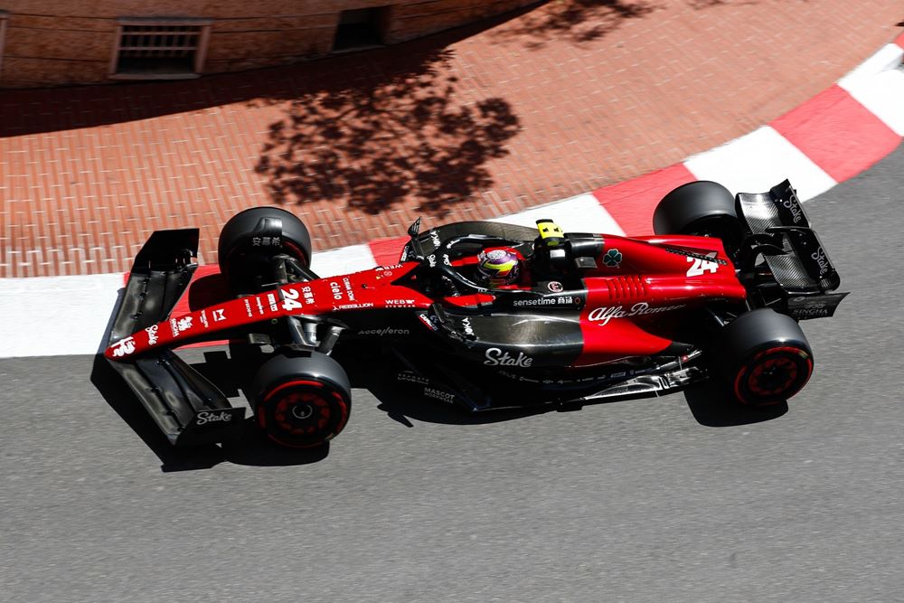 F1 GP Monaco Alfa Romeo Zhou