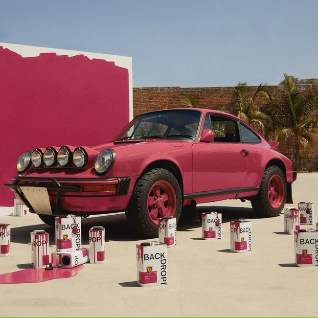 Porsche Backdrop Χρώματα