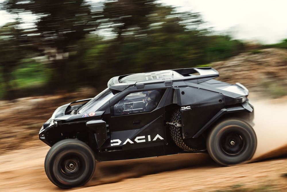 Dacia Sandrider Ράλι Ντακάρ δοκιμές